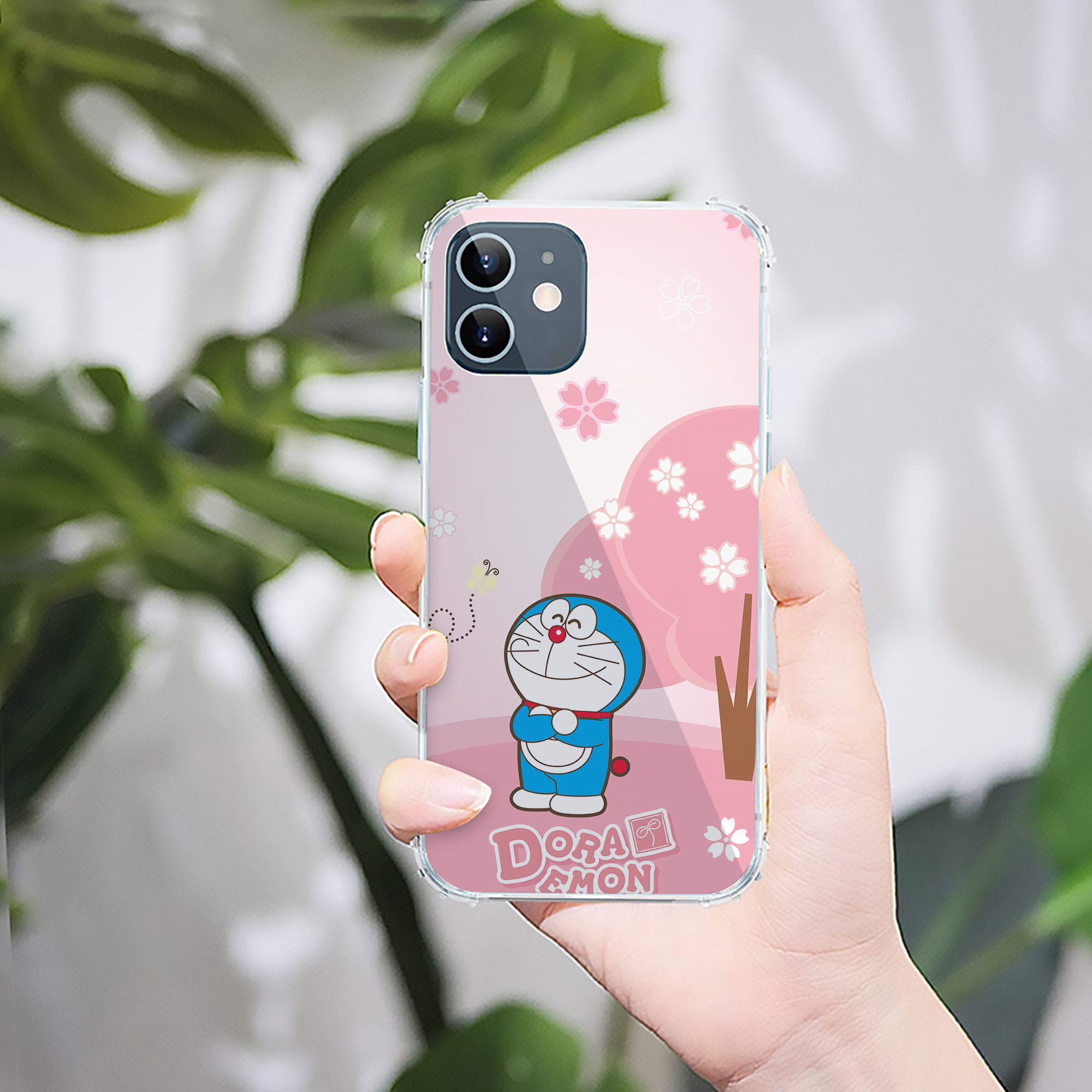 （画像用） ドラえもん Doraemon 【iPhone 12シリーズ対応】透明スマホケース（クリアソフトケース）